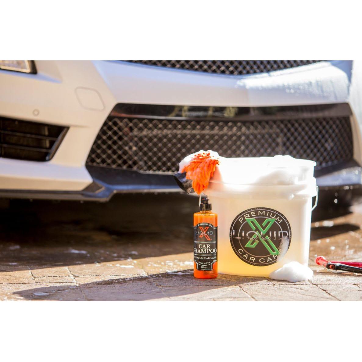 Liquid X Heavy Duty Detailing & Wash Bucket 4.25 Gallon