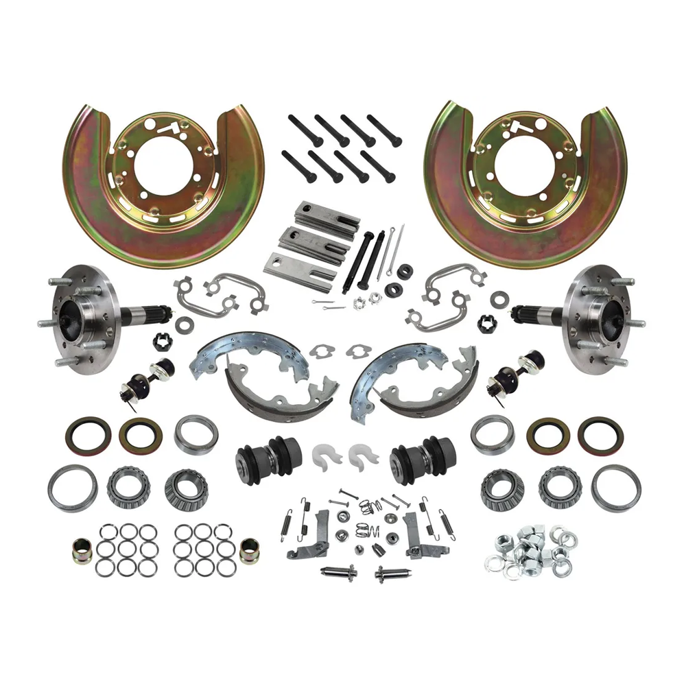 C3 1975-1982 Corvette Trailing Arm & Parking Brake Rebuild Kit - W/New Spindles