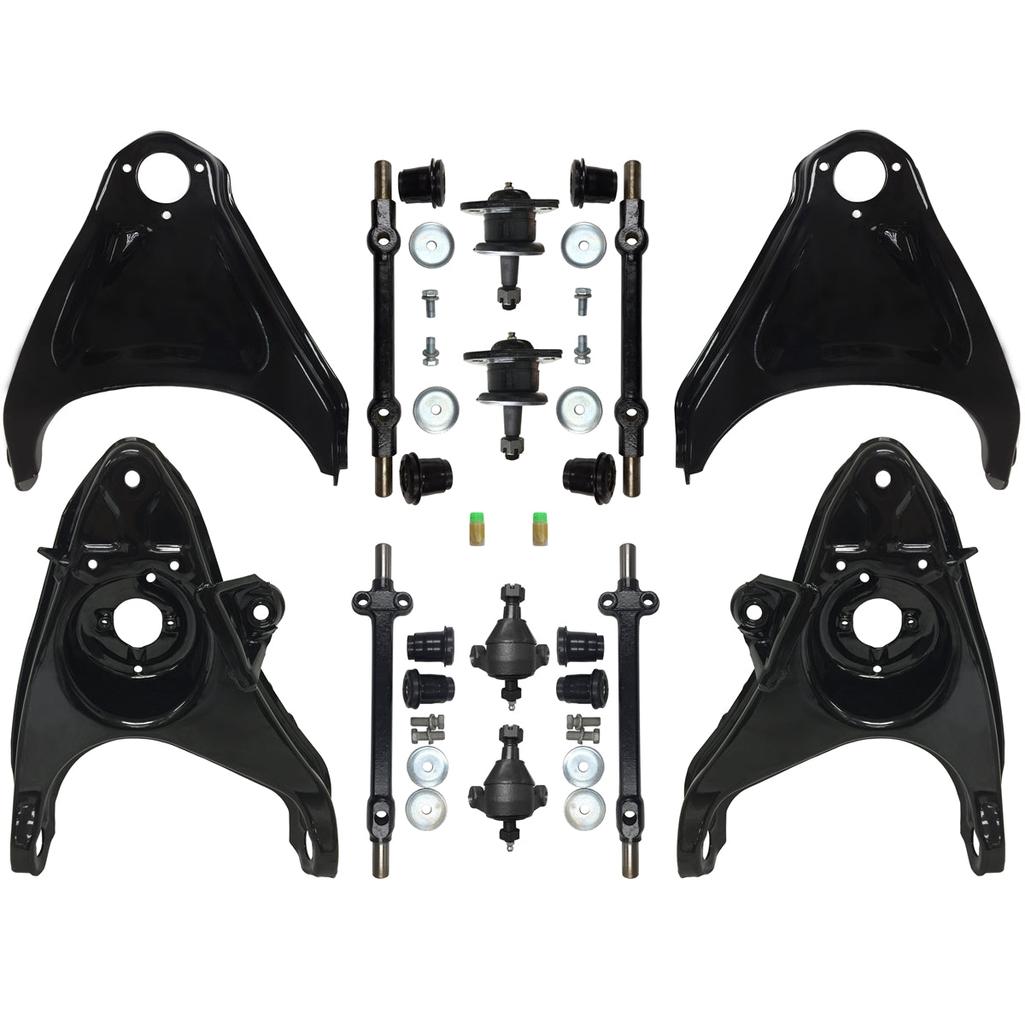 C3 1968-1982 Corvette Complete Control Arm Set Complete Set W/Poly Bushings
