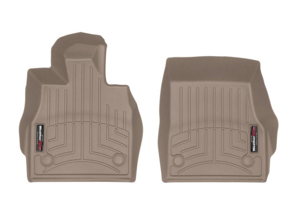 WeatherTech DigitalFit Front FloorLiner for Chevrolet Corvette C8 (2020-2025) - Tan