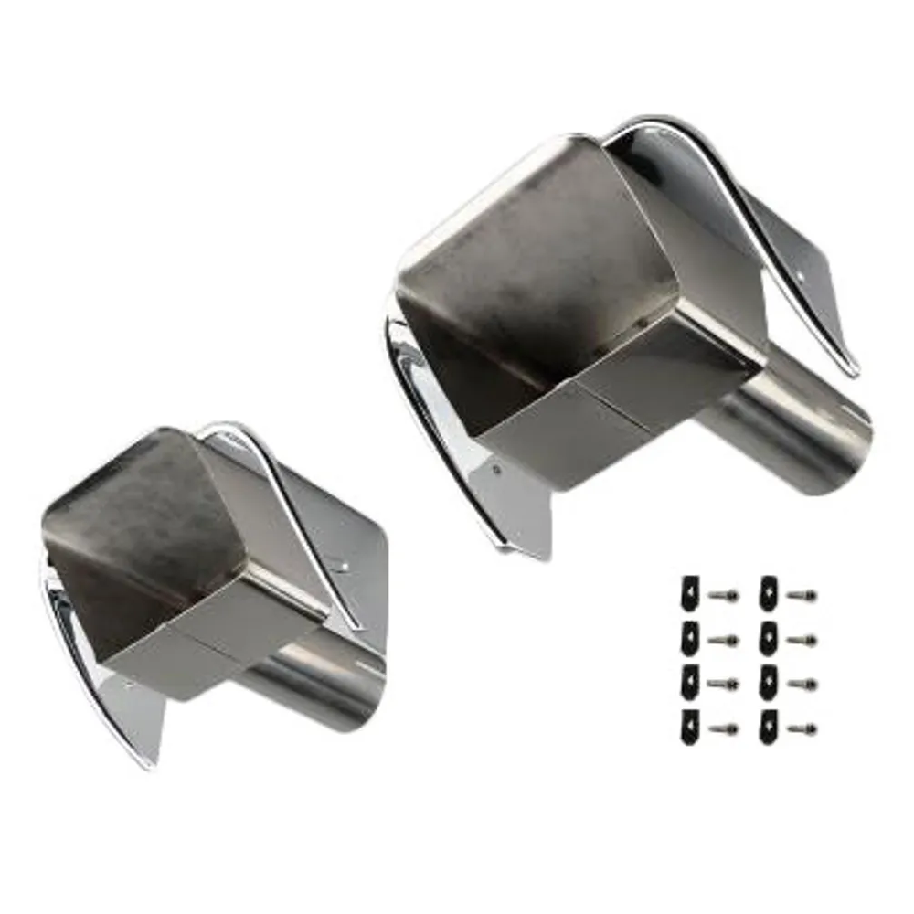C3 1970-1972 Corvette Exhaust Extension & Bezel Kit