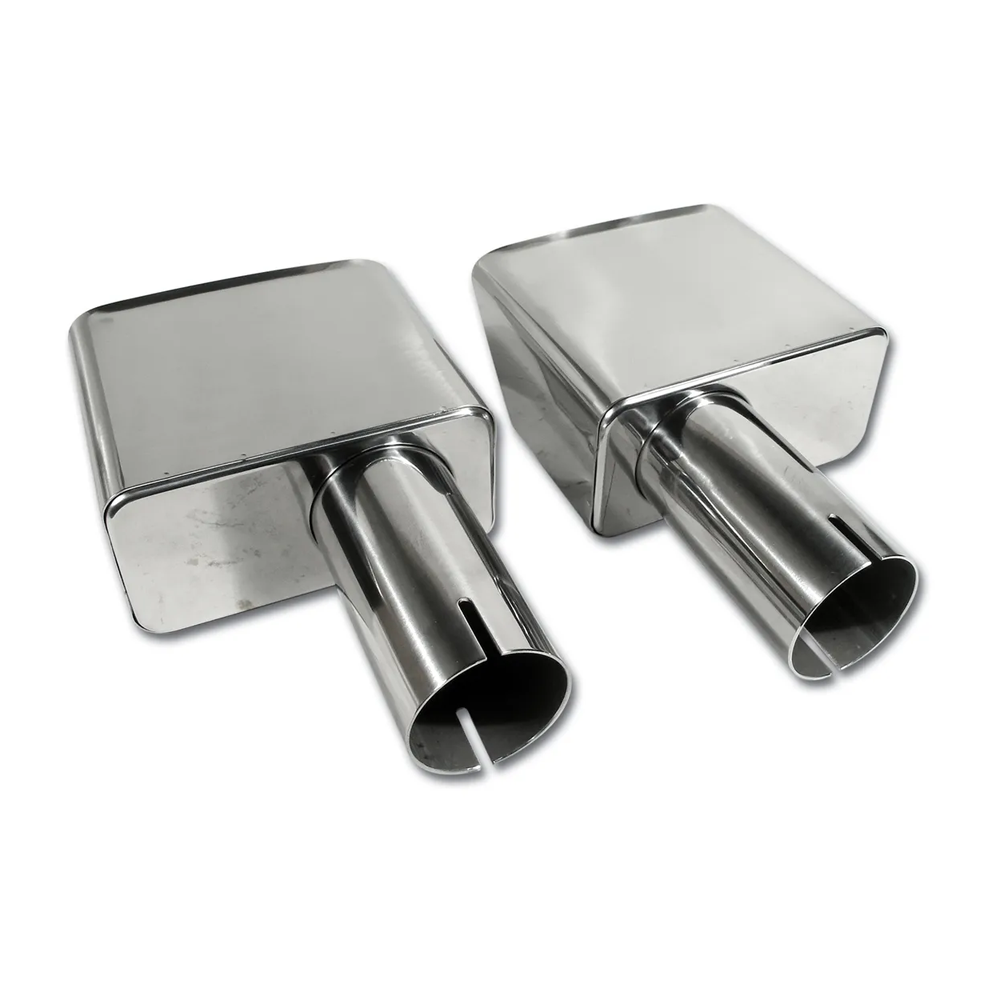 C3 1970-1972 Corvette Exhaust Extension & Bezel Kit