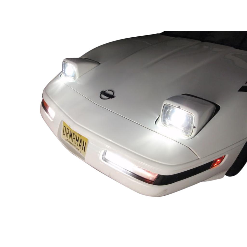 C4 1984-1996 Corvette HID Headlight Conversion Kit - Diamond Cut/White 6000K/55w Fog&HL Ballasts