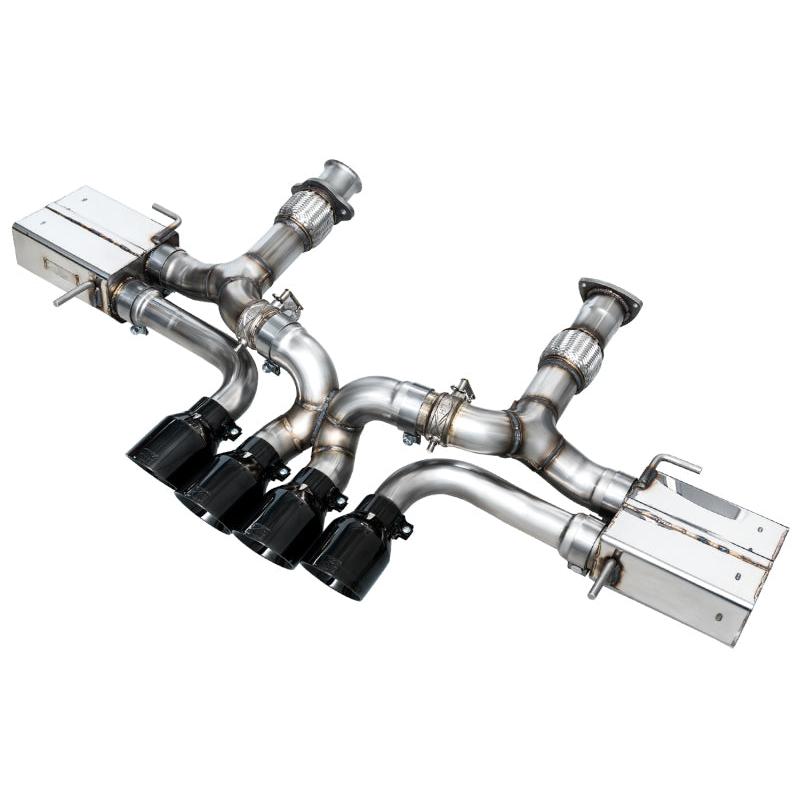 C8 Corvette Z06 AWE Tuning Switch Path Cat-Back Exhaust - Diamond Black Tips