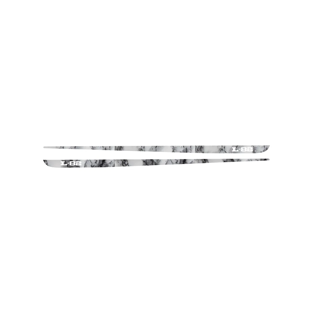 C3 1968-1982 Corvette Hood Stripe Decals - Pair - L-82