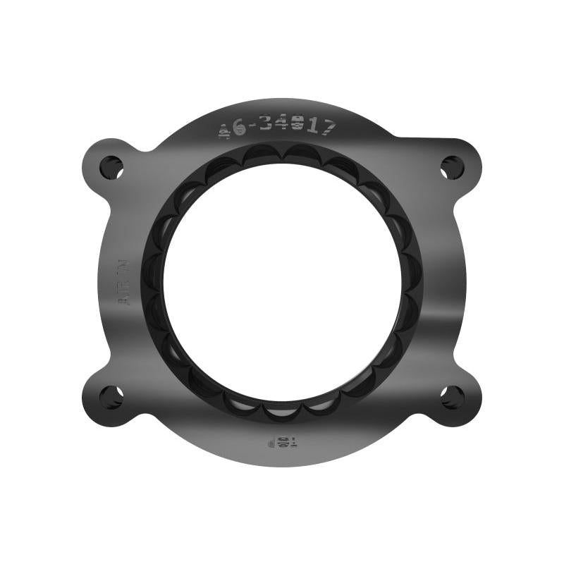 aFe 2020 Vette C8 Silver Bullet Aluminum Throttle Body Spacer / Works With Factory Intake Only - Blk