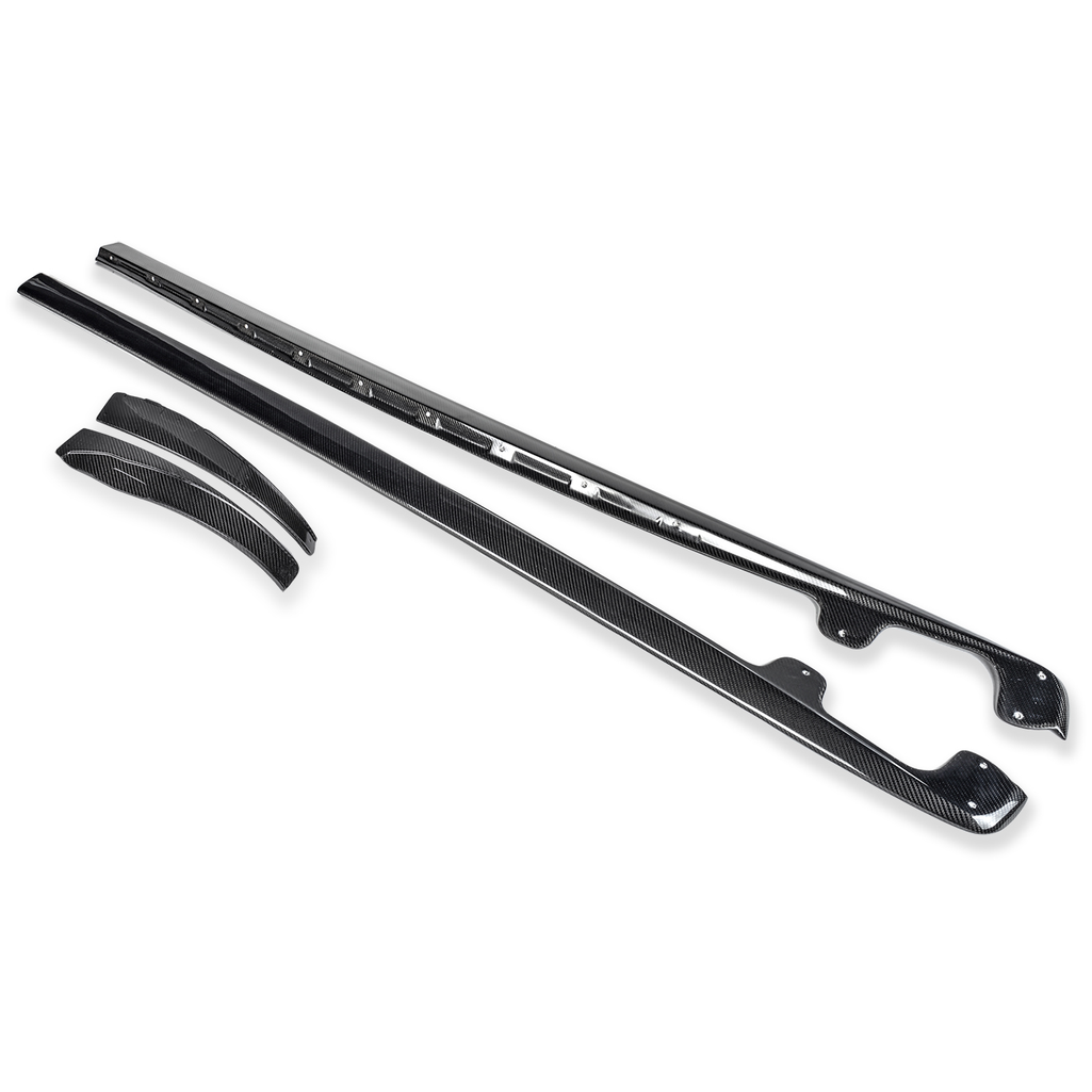 C6 Corvette Side Skirts Rocker Panels : 2006-2013 Grand Sport / Z06 / ZR1