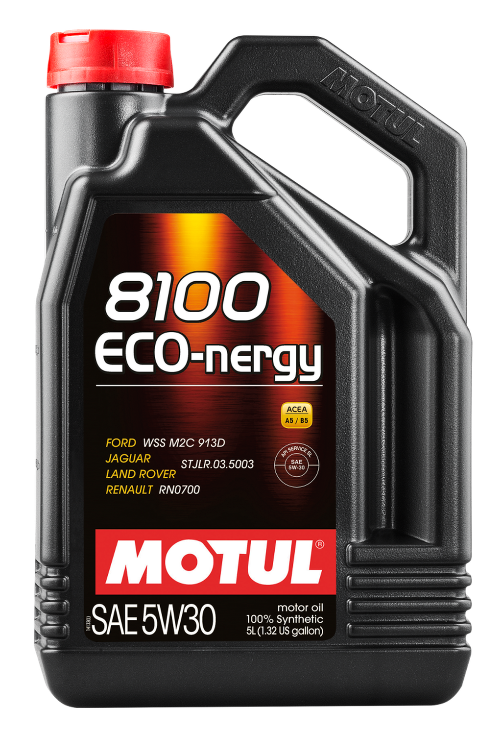 Motul 8100 Eco-nergy 5W-30 Synthetic Engine Oil for Gasoline and Diesel Engines