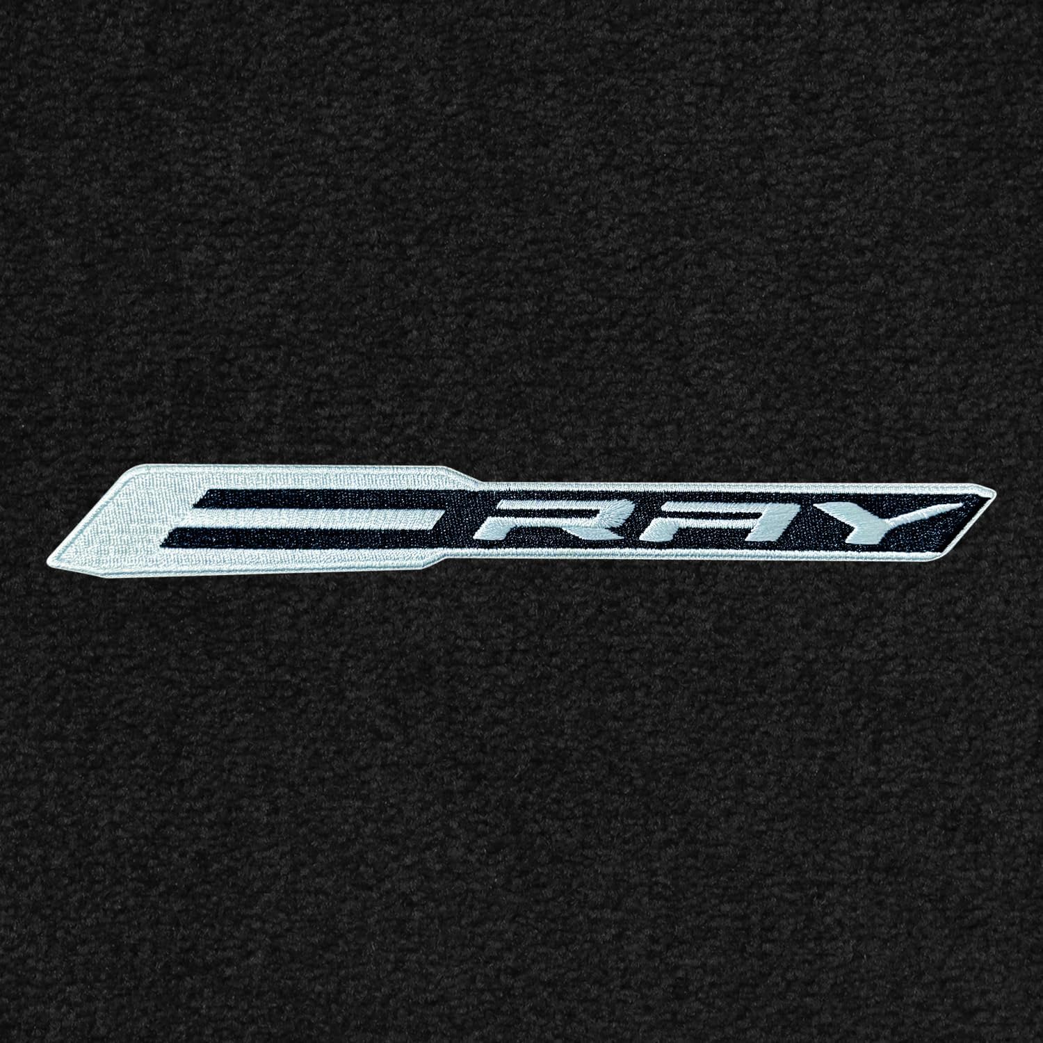 C8 E-Ray Corvette Floor Mats - Lloyds Mats with E-Ray Logo