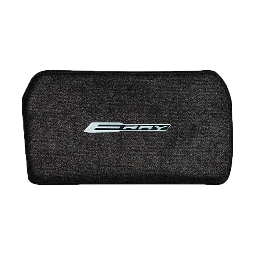 C8 E-Ray Corvette Front Cargo Mat - Lloyds Mats with E-Ray Logo