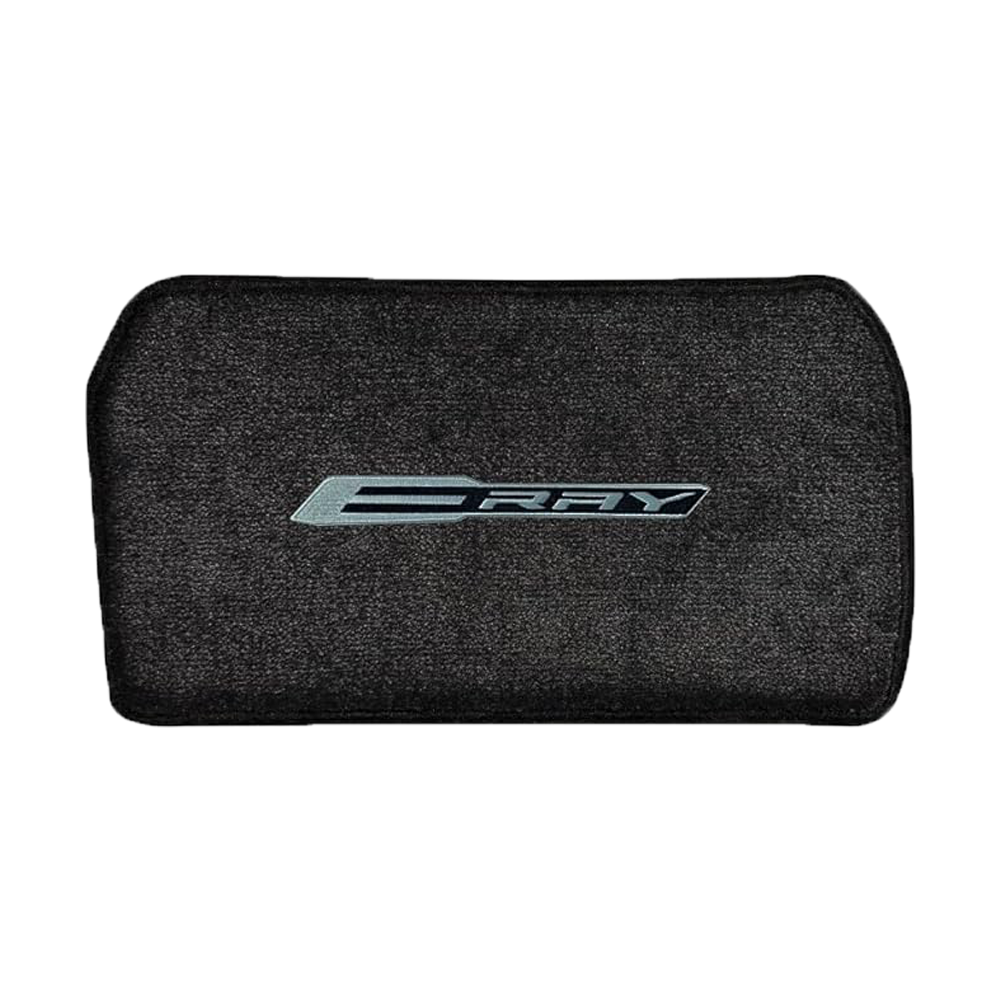 C8 E-Ray Corvette Front Cargo Mat - Lloyds Mats with E-Ray Logo