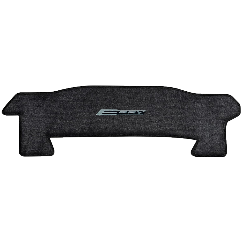 C8 E-Ray Corvette Rear Cargo Mat - Lloyds Mats with E-Ray Logo : Convertible