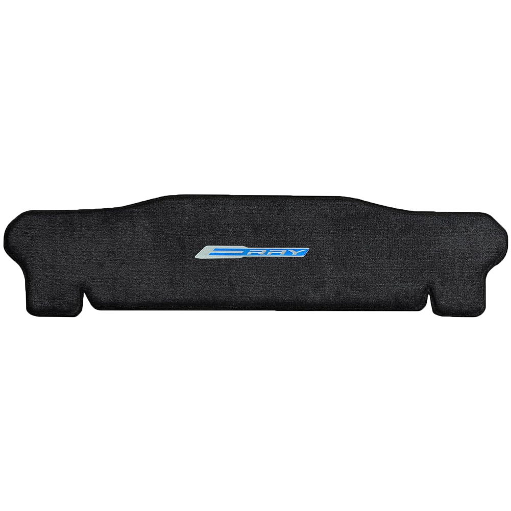 C8 E-Ray Corvette Rear Cargo Mat - Lloyds Mats with E-Ray Logo : Coupe
