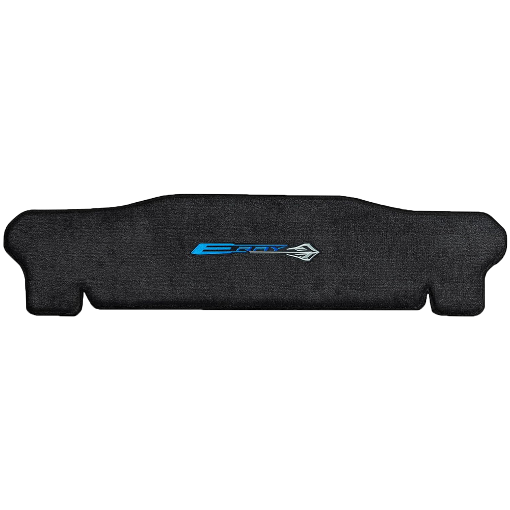 C8 E-Ray Corvette Rear Cargo Mat - Lloyds Mats with E-Ray Logo & Stingray Combo : Coupe