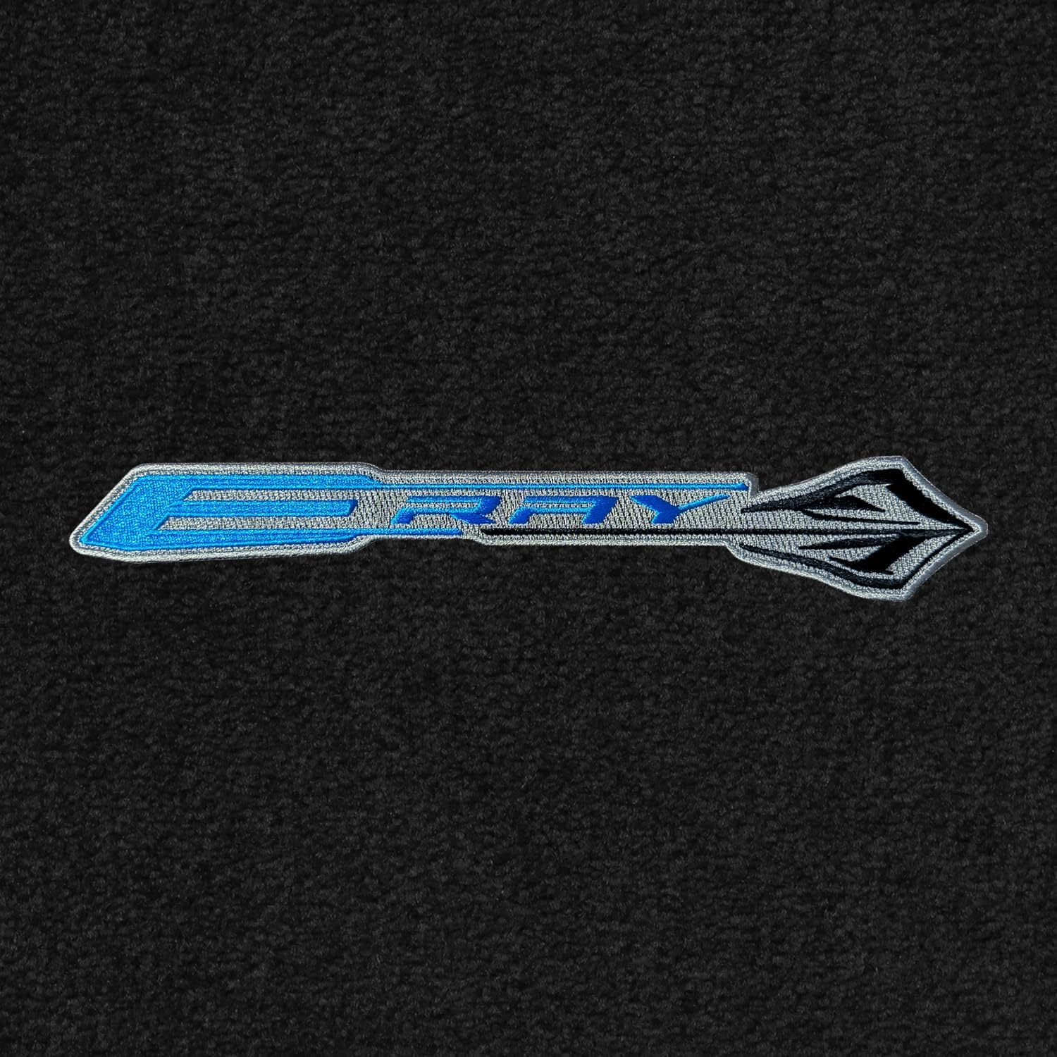 C8 E-Ray Corvette Rear Cargo Mat - Lloyds Mats with E-Ray Logo & Stingray Combo : Convertible