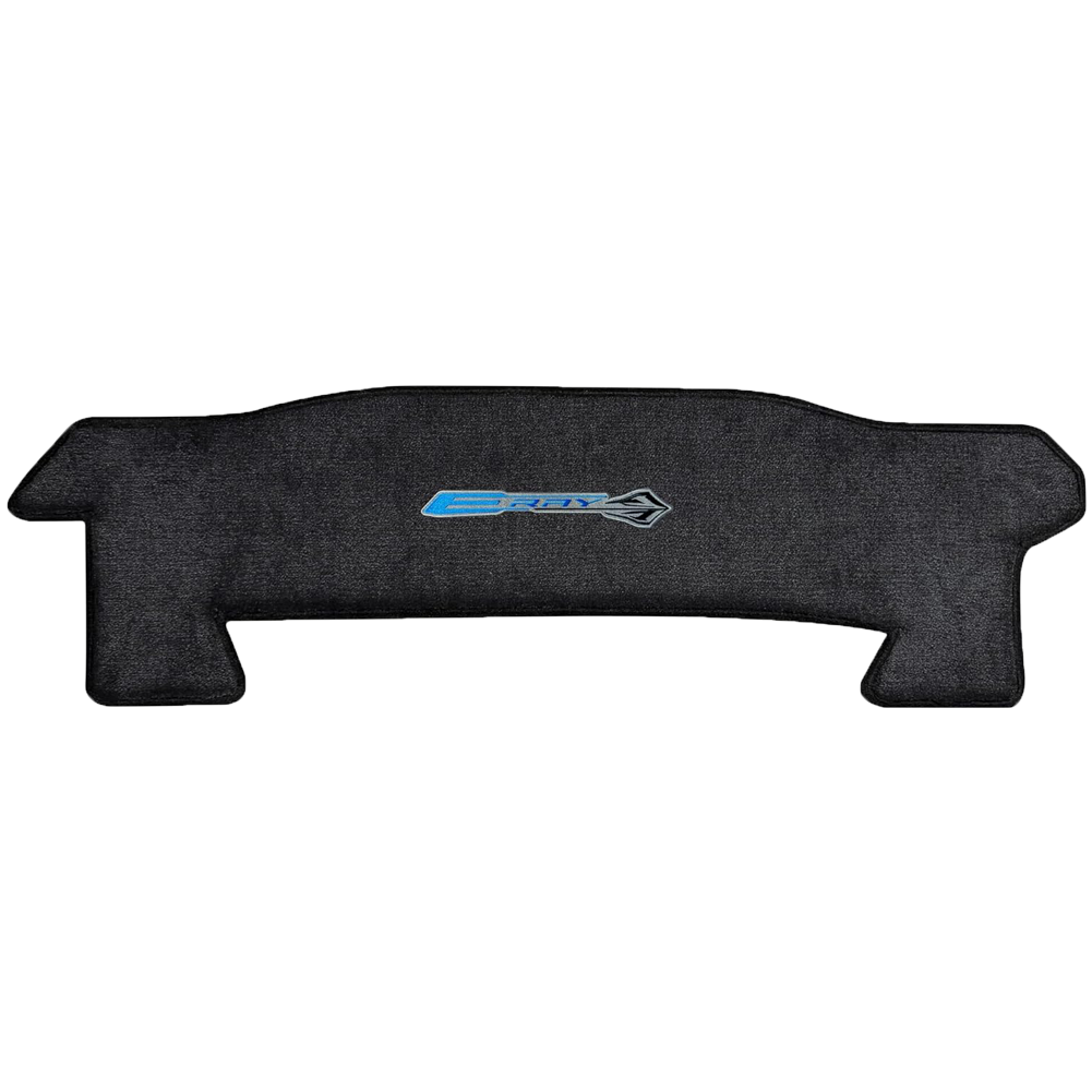 C8 E-Ray Corvette Rear Cargo Mat - Lloyds Mats with E-Ray Logo & Stingray Combo : Convertible