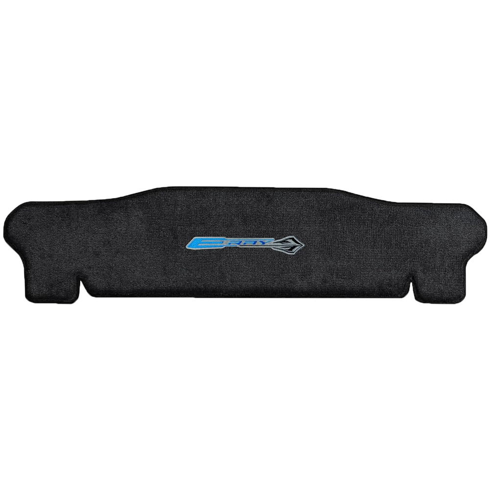 C8 E-Ray Corvette Rear Cargo Mat - Lloyds Mats with E-Ray Logo & Stingray Combo : Coupe