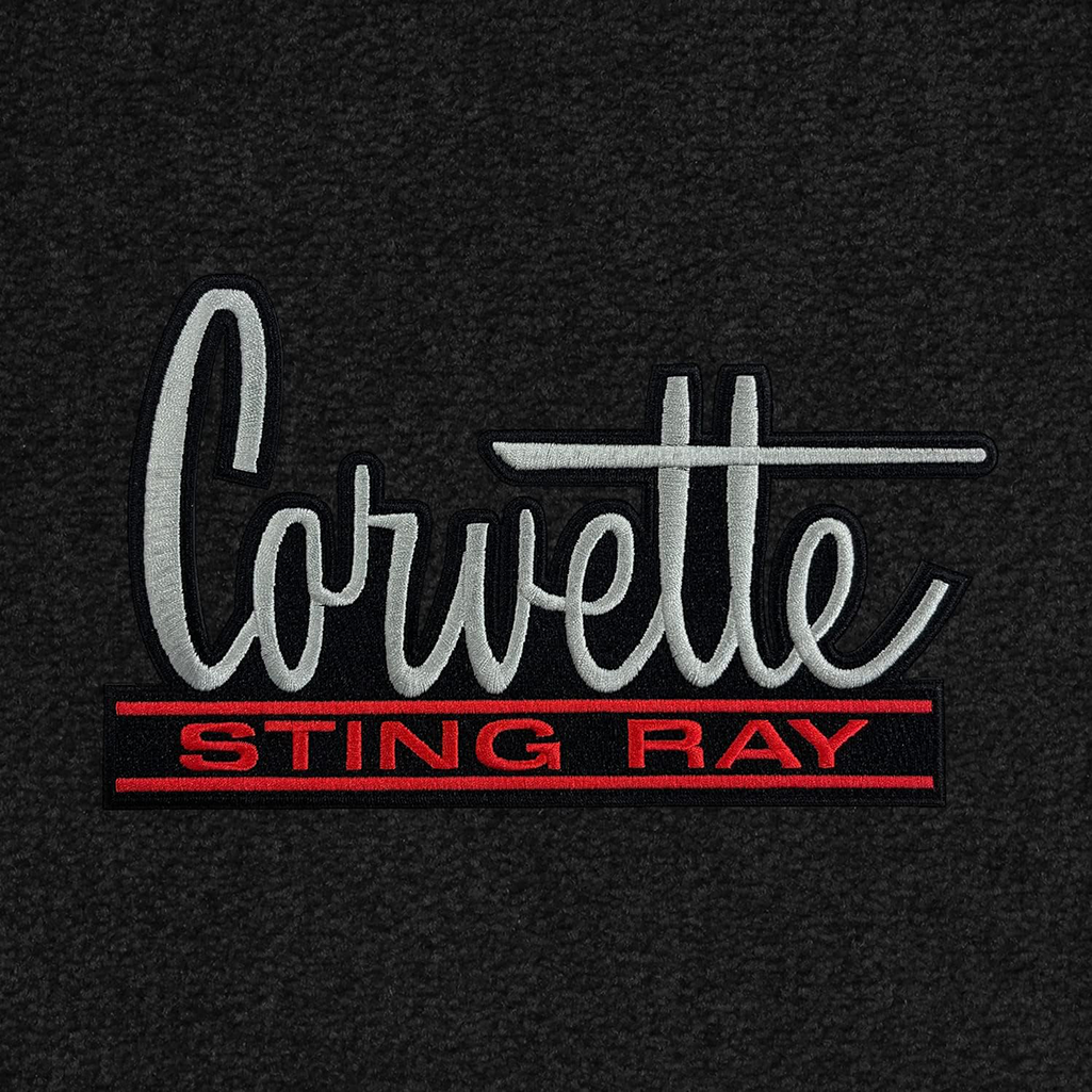 Corvette Lloyds Velourtex Floor Mats - Corvette W/ Stingray : C2 1966-1967