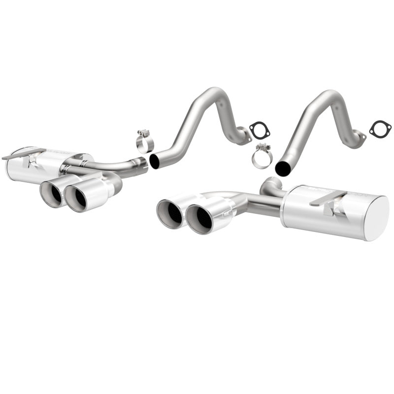 MagnaFlow Street Series Axle-Back Performance Exhaust System for 1997-2004 Chevrolet Corvette 5.7L - Part 16732