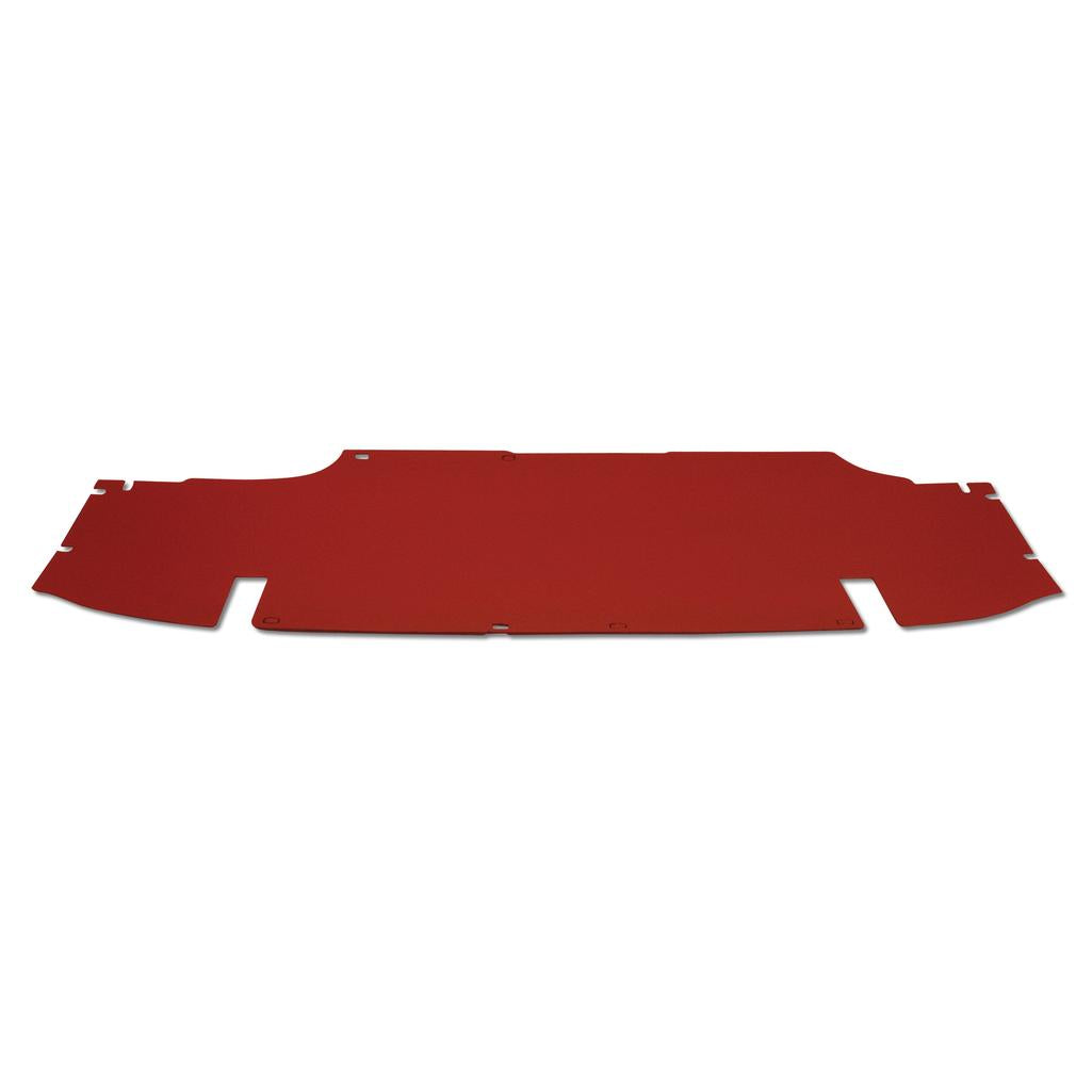 C1 1956-1960 Corvette Trunk Liner, Red - Bright Red