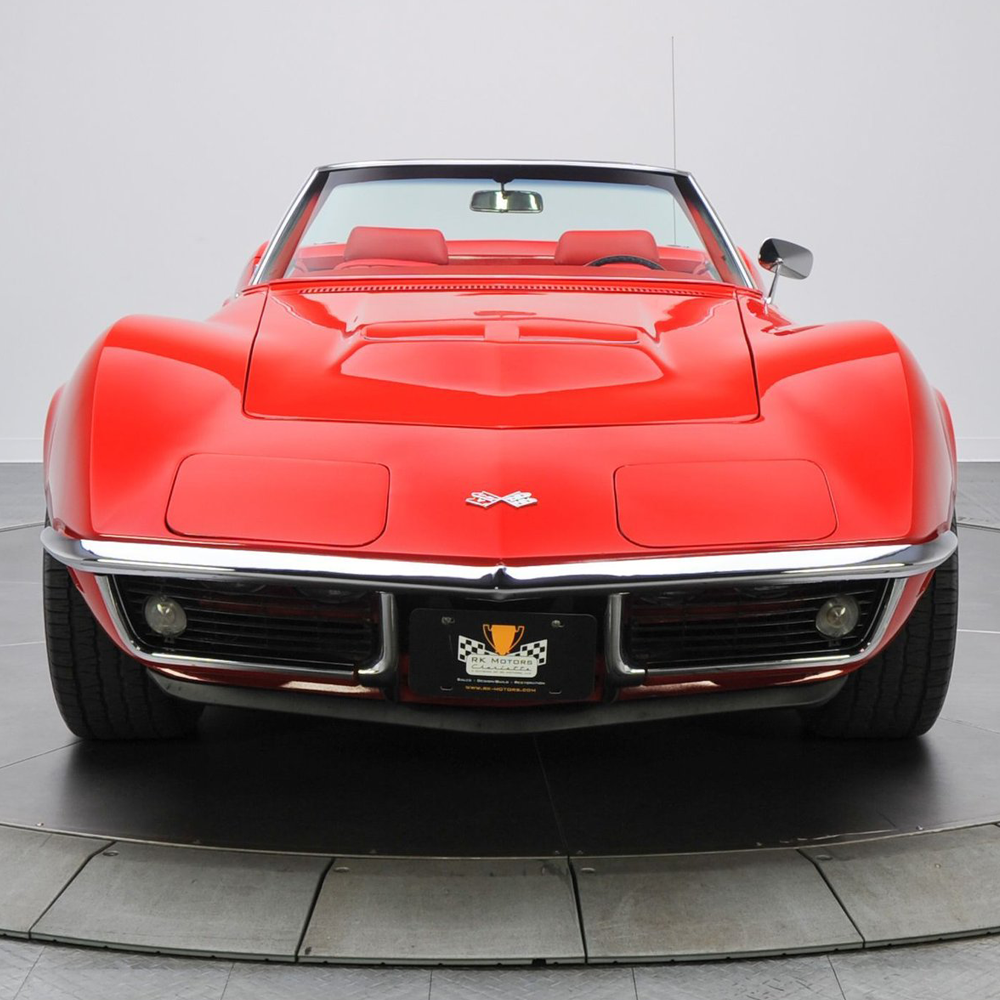 C3 1968-1972 Corvette Front Air Dam - Stock