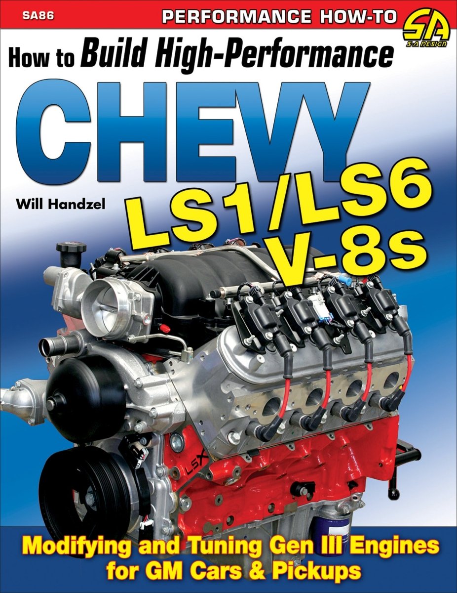 How to Build High-Performance Chevy LS1/LS6 V-8s book by Will Handzel, cover