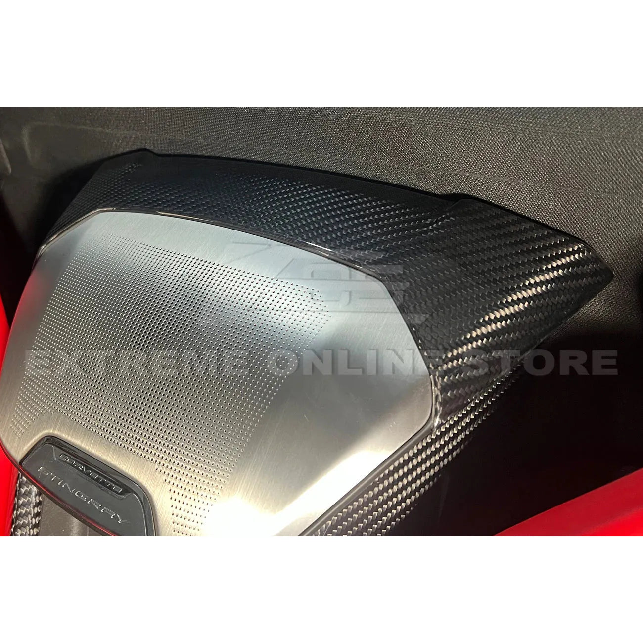 Corvette C8 Console Waterfall & Speaker Cover :2020-2025