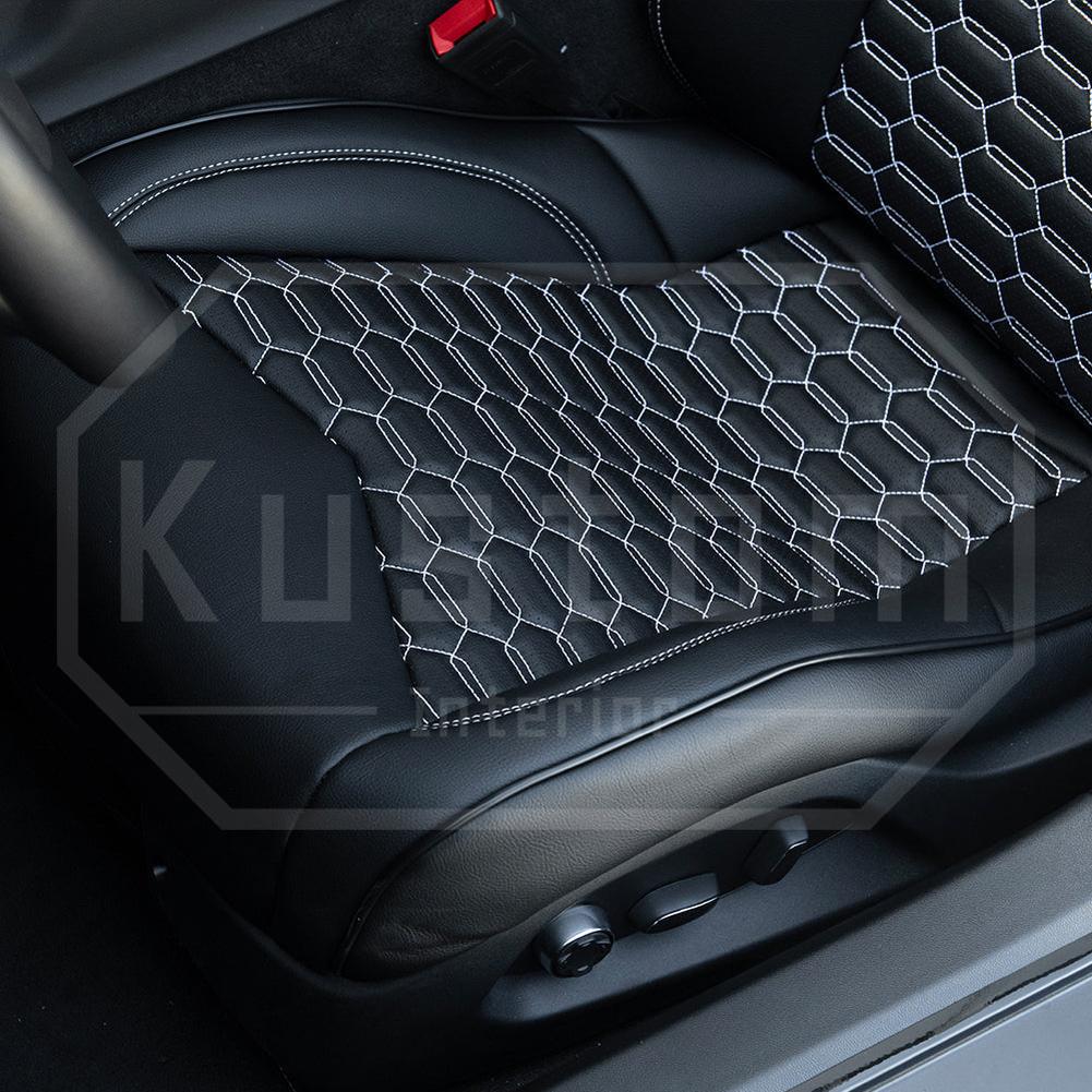 Corvette Custom Leather Seat Covers - GT1 Standard Seats : 2020-2026 C8 Stingray, Z51, Z06