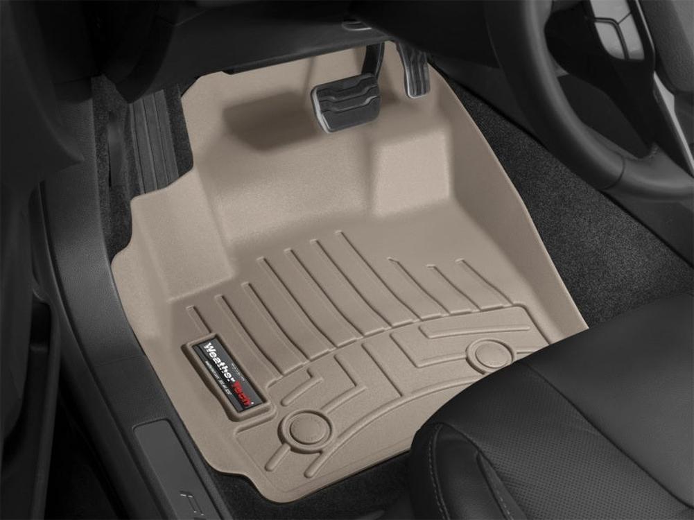 WeatherTech DigitalFit Front FloorLiner for 2010-2013 Chevrolet Corvette, Tan