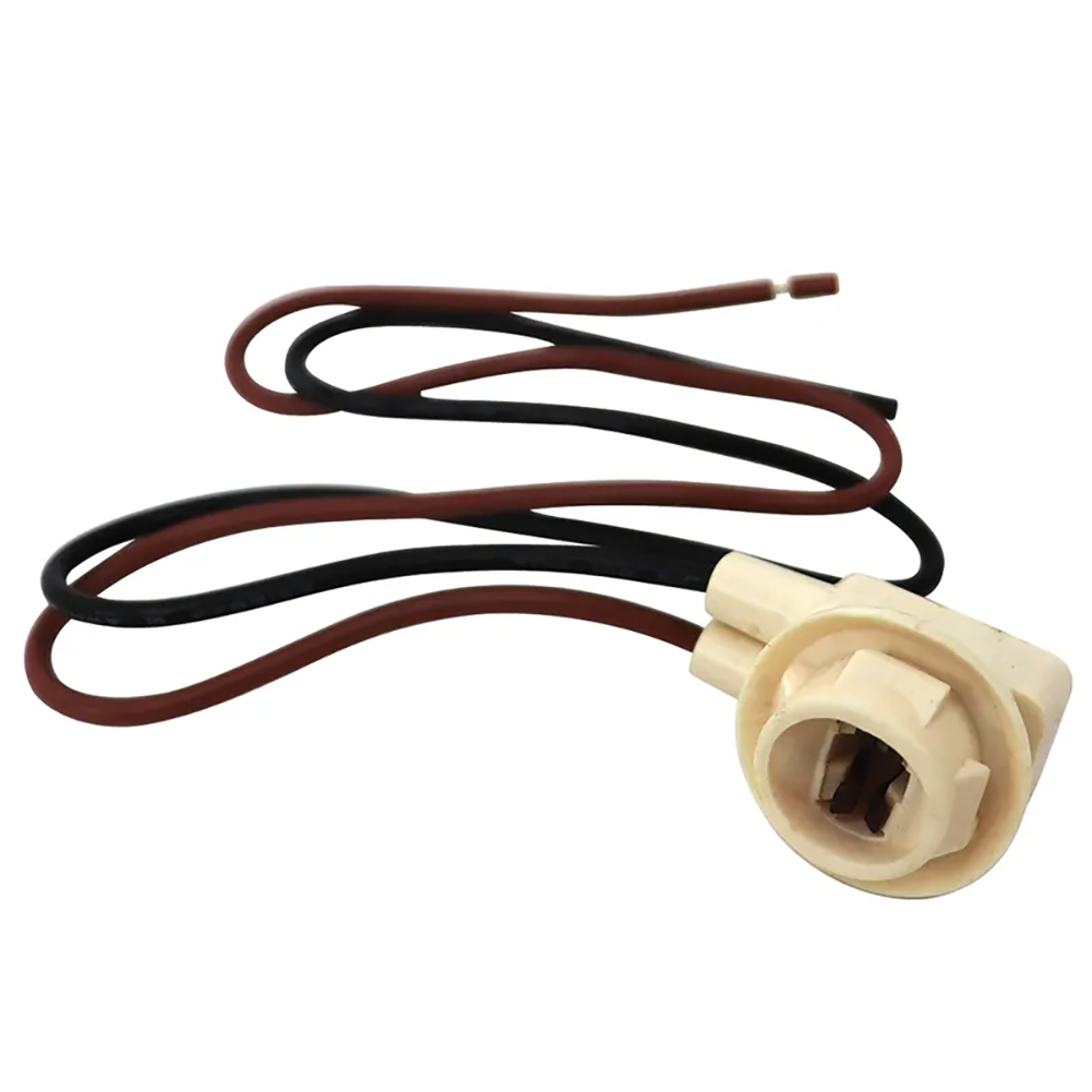 Corvette Side Marker Light Socket. 90 Degree: 1975-1978