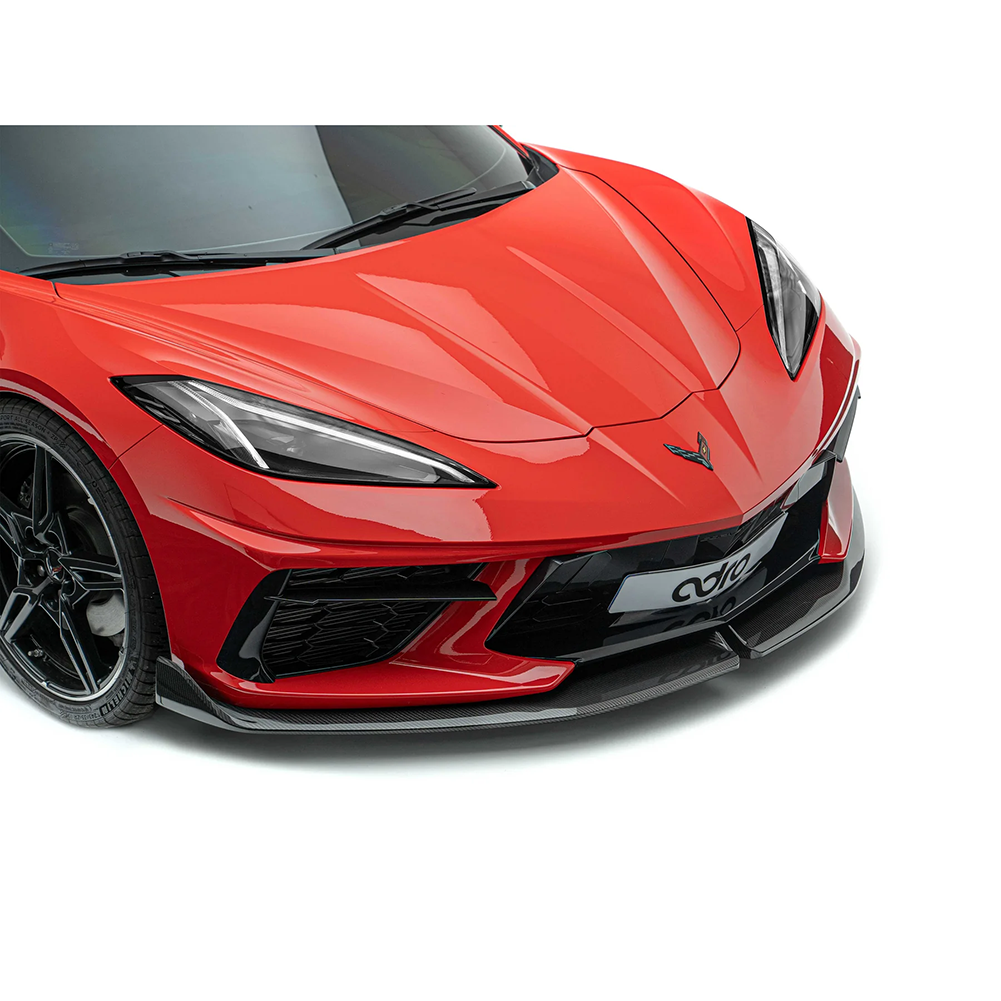 C8 Corvette Front Splitter - Prepreg Carbon Fiber : 2020-2026 Stingray, Z51
