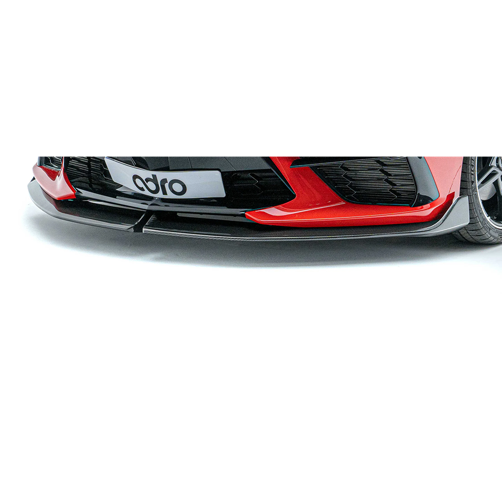 C8 Corvette Front Splitter - Prepreg Carbon Fiber : 2020-2026 Stingray, Z51