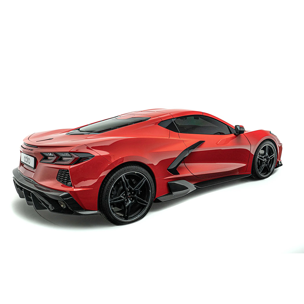 C8 Corvette Side Skirts - Prepreg Carbon Fiber : 2020-2026 Stingray, Z51
