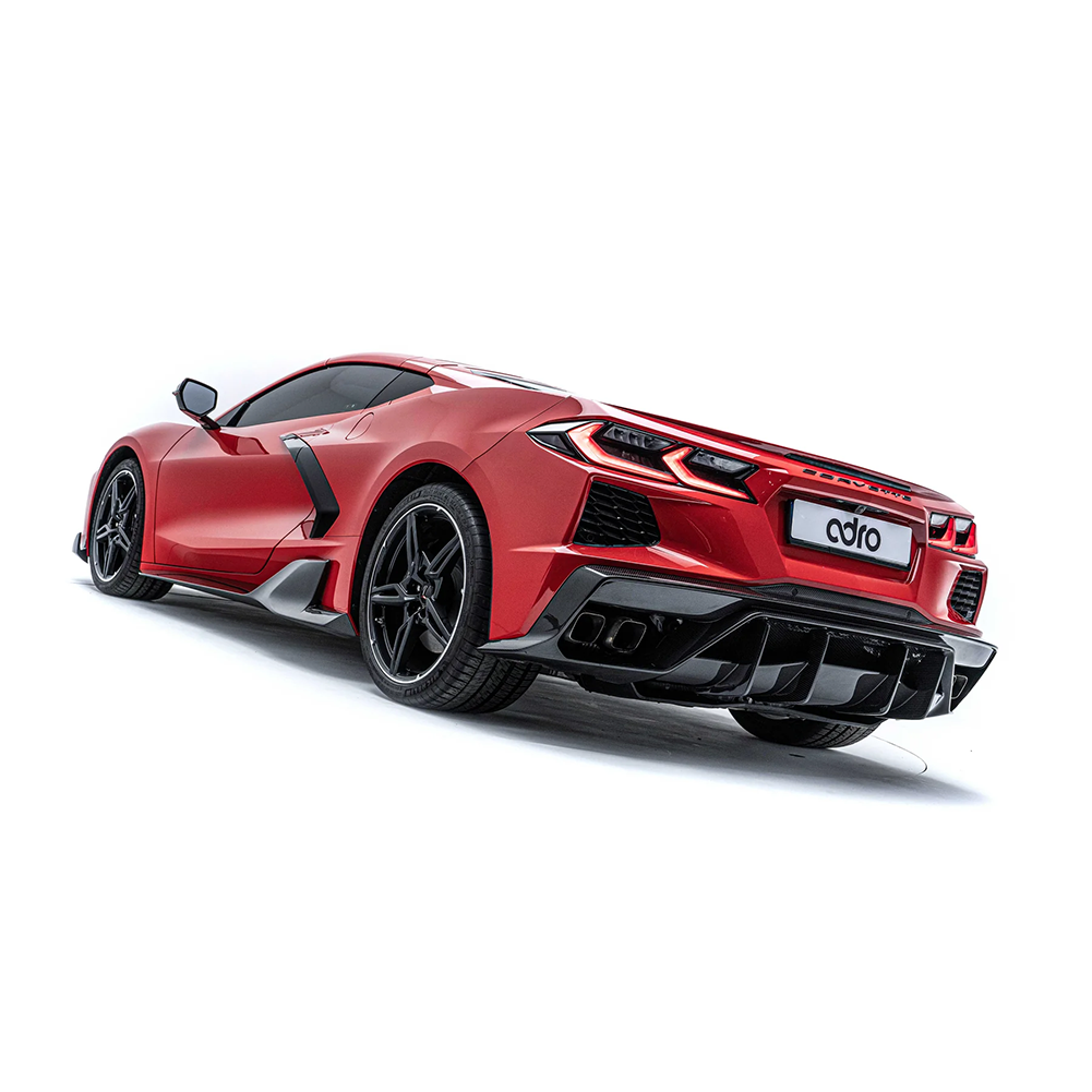 C8 Corvette Side Skirts - Prepreg Carbon Fiber : 2020-2026 Stingray, Z51