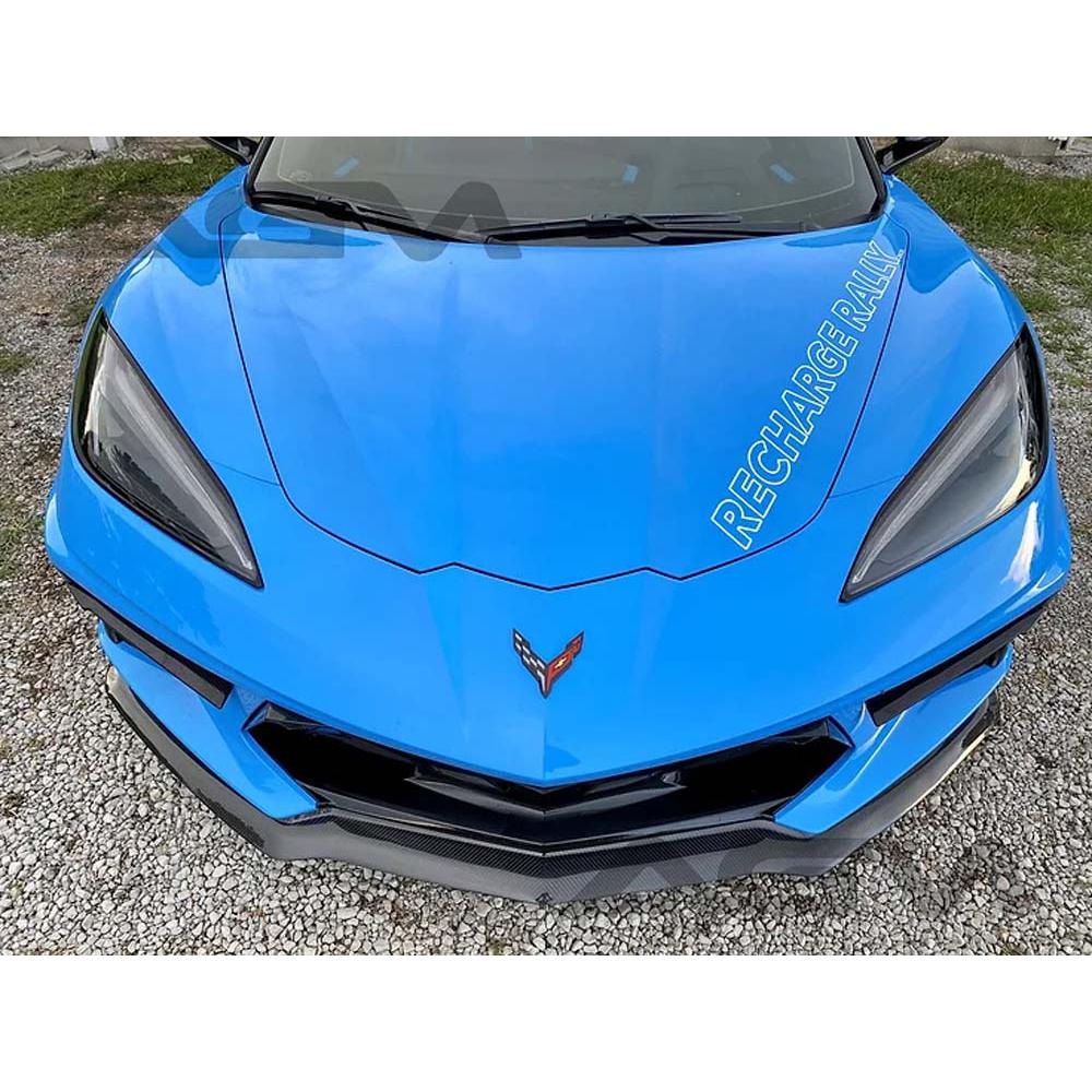 C8 Corvette AGM Corvette Visible Carbon Fiber ULTRA Front Splitter