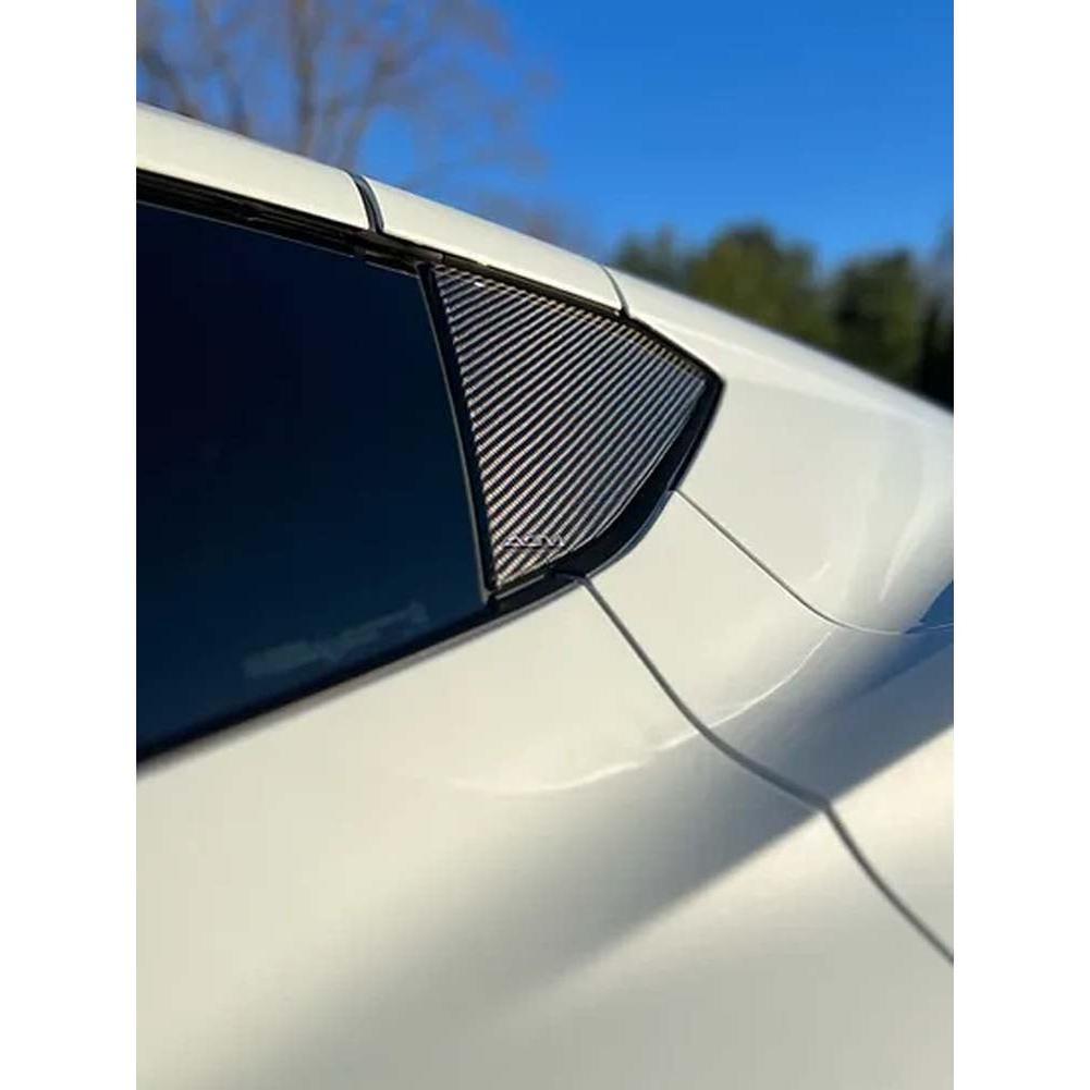 C8 Corvette AGM Carbon Fiber A and B Pillar Covers