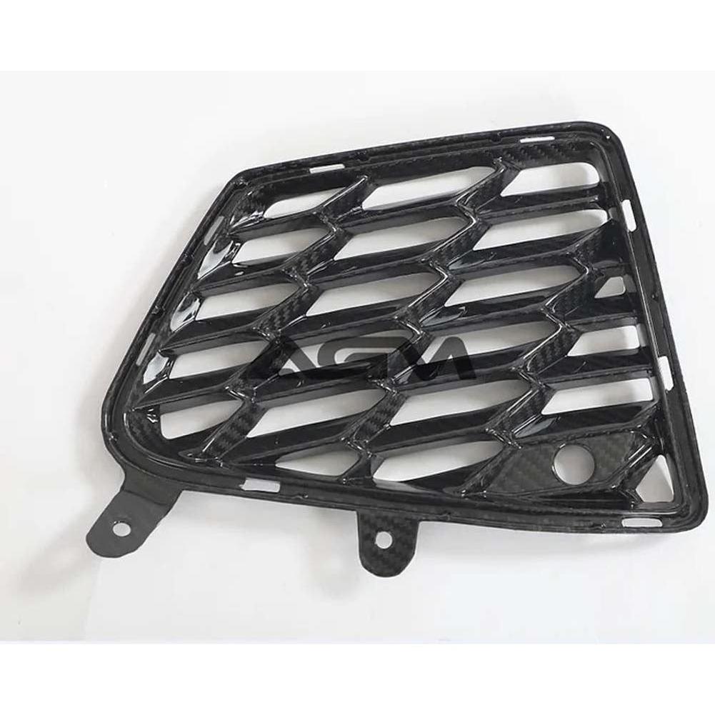 C8 Corvette AGM Carbon Fiber Rear Grille Inserts
