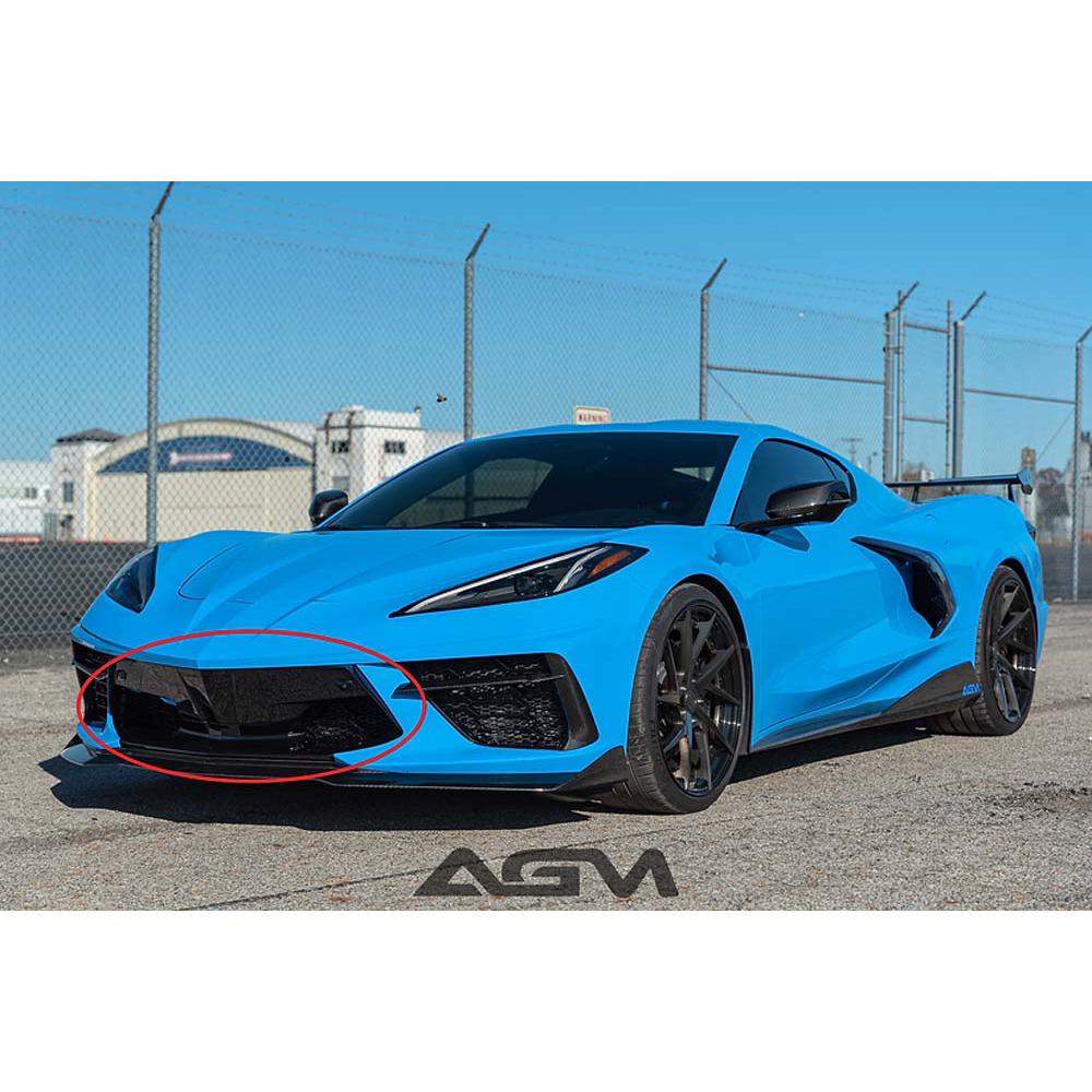 C8 Corvette AGM Carbon Fiber Front Fascia Panel