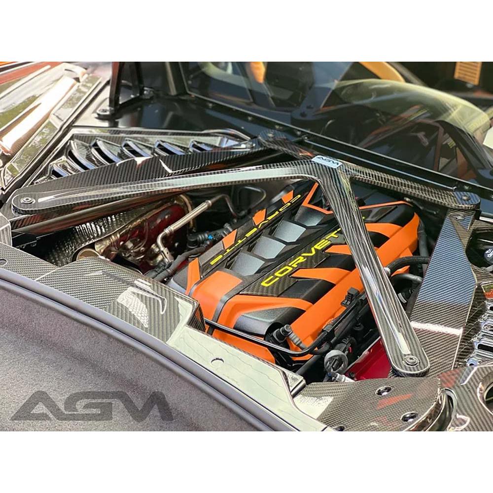 C8 Corvette AGM Carbon Fiber Alpha-X Brace (Stingray & Z06/ERay)