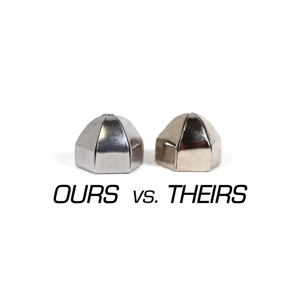 C3 1978-1982 Corvette Stainless Steel Seat Hinge Cover Acorn Nut