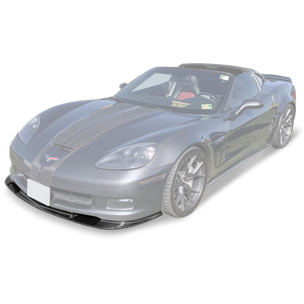 C6 Corvette Front Splitter Lip ZR1 Style : C6 Z06, Grandsport, ZR1