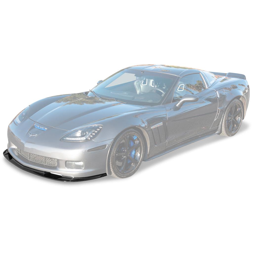 C6 Corvette Front Splitter Lip ZR1 Style : C6 Z06, Grandsport, ZR1