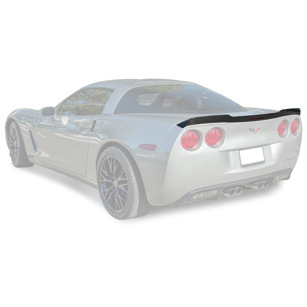 Corvette C6 ZR1 Extended Rear Trunk Spoiler