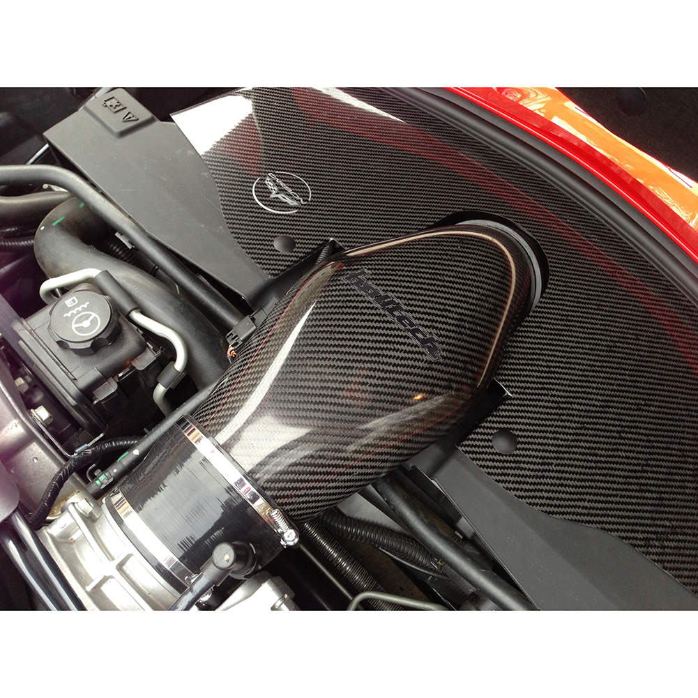 C6 Corvette Halltech Carbon Fiber Beeline Air Intake/Shroud Kit : 2005-2007 C6 LS2