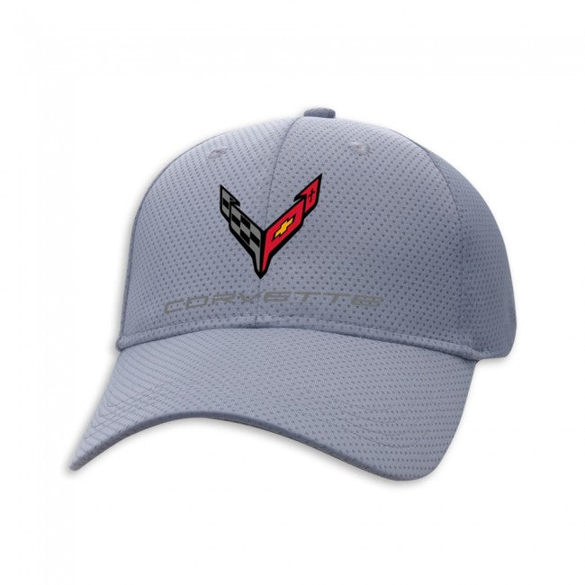 C8 Corvette Jersey-Mesh Cap : Carbon