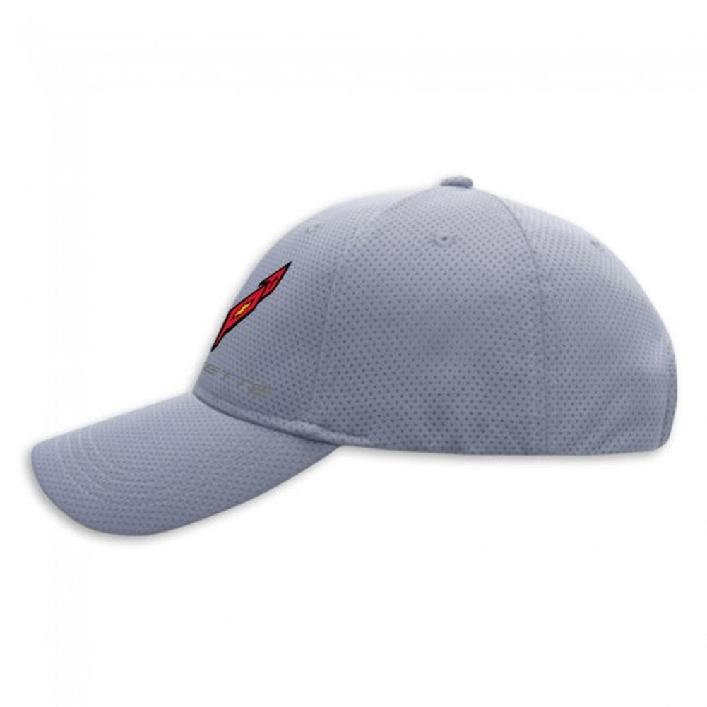 C8 Corvette Jersey-Mesh Cap : Carbon