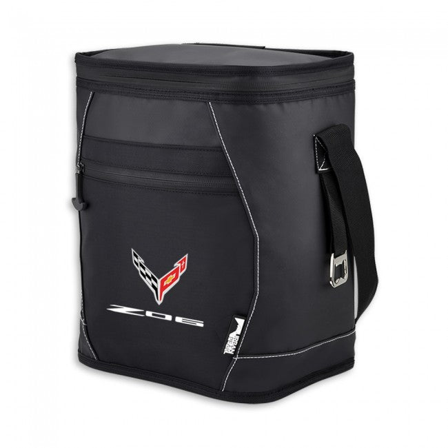 C8 Z06 Corvette Waterproof 12 Can Cooler - Black