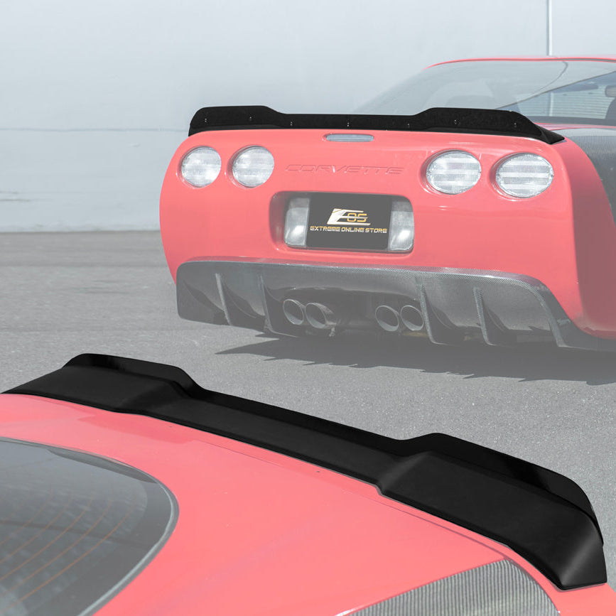 Corvette C5 ZR1 Extended Rear Trunk Lid Wickerbill Spoiler