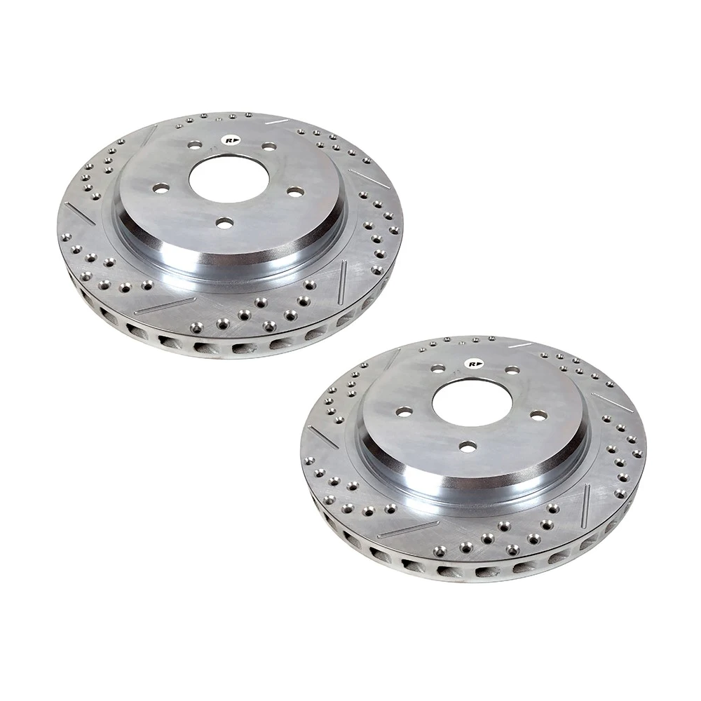 1997-2013 C5,C6 Corvette Brake Package - Baer EradiSpeed Rotors/Hawk Pads