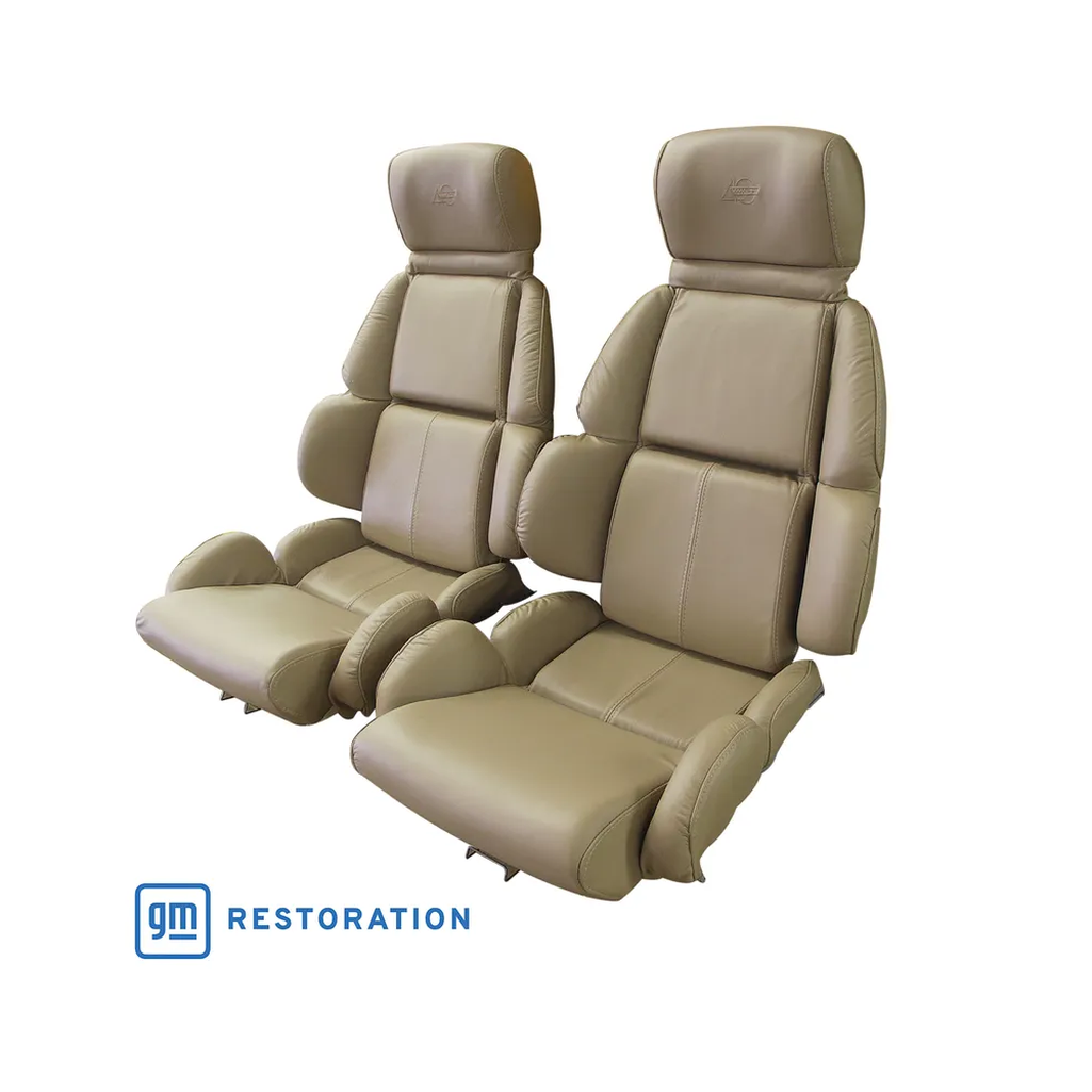 1993 Corvette OE-Style Leather Mounted Standard Seat Covers